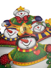 Decorazione natalizia con ventosa