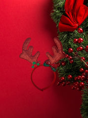 Cerchietto per capelli natalizio