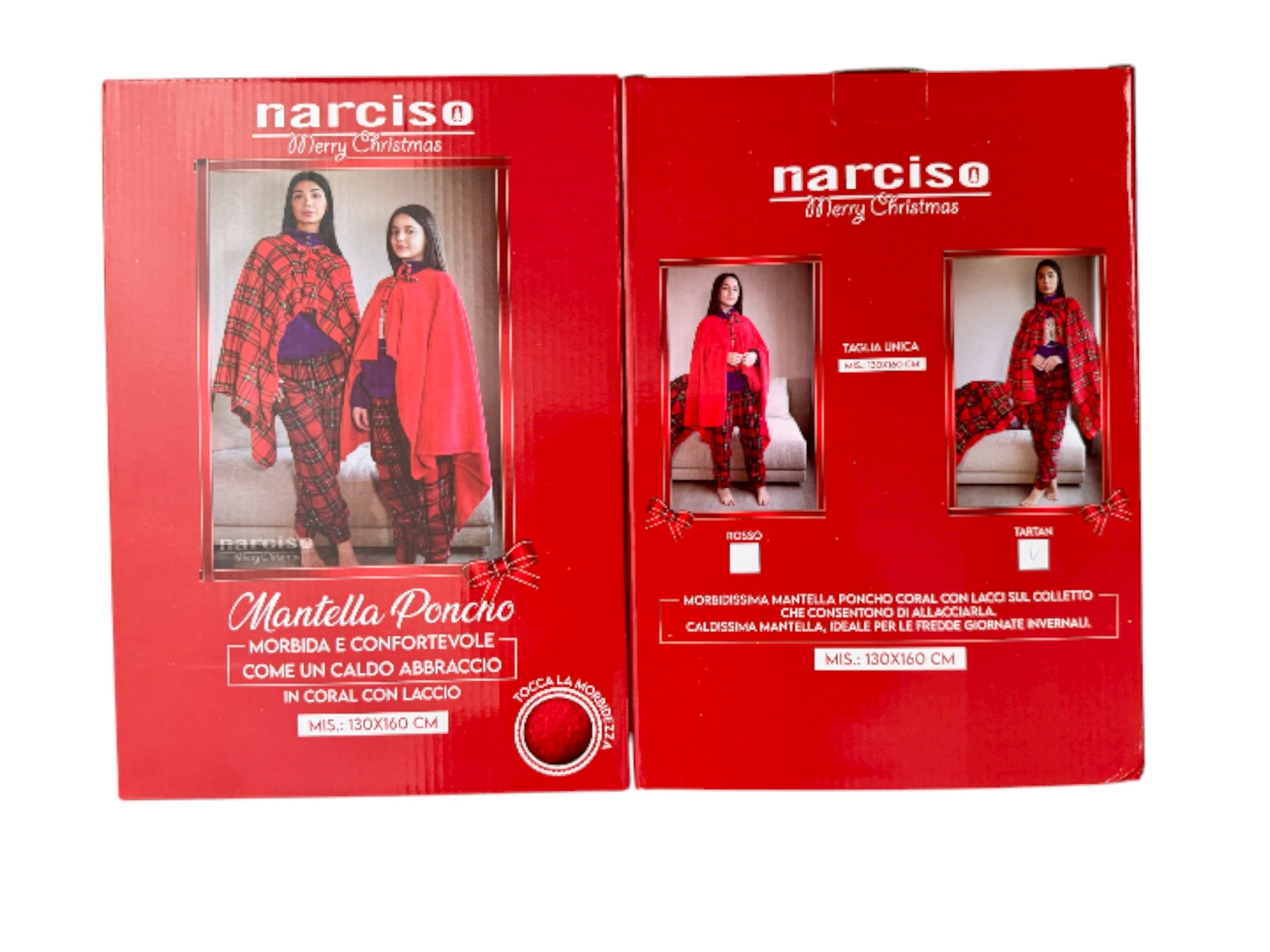 Mantella poncho natalizia