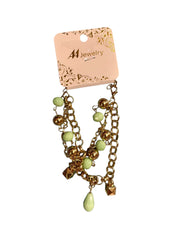 Bracciale multifilo con ciondoli colorati