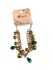 Bracciale multifilo con ciondoli colorati