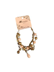 Bracciale multifilo con ciondoli colorati