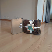 Borsa e plaid orsetto