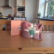 Borsa e plaid orsetto