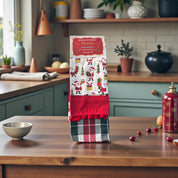 Set 3pezzi strofinacci natalizi