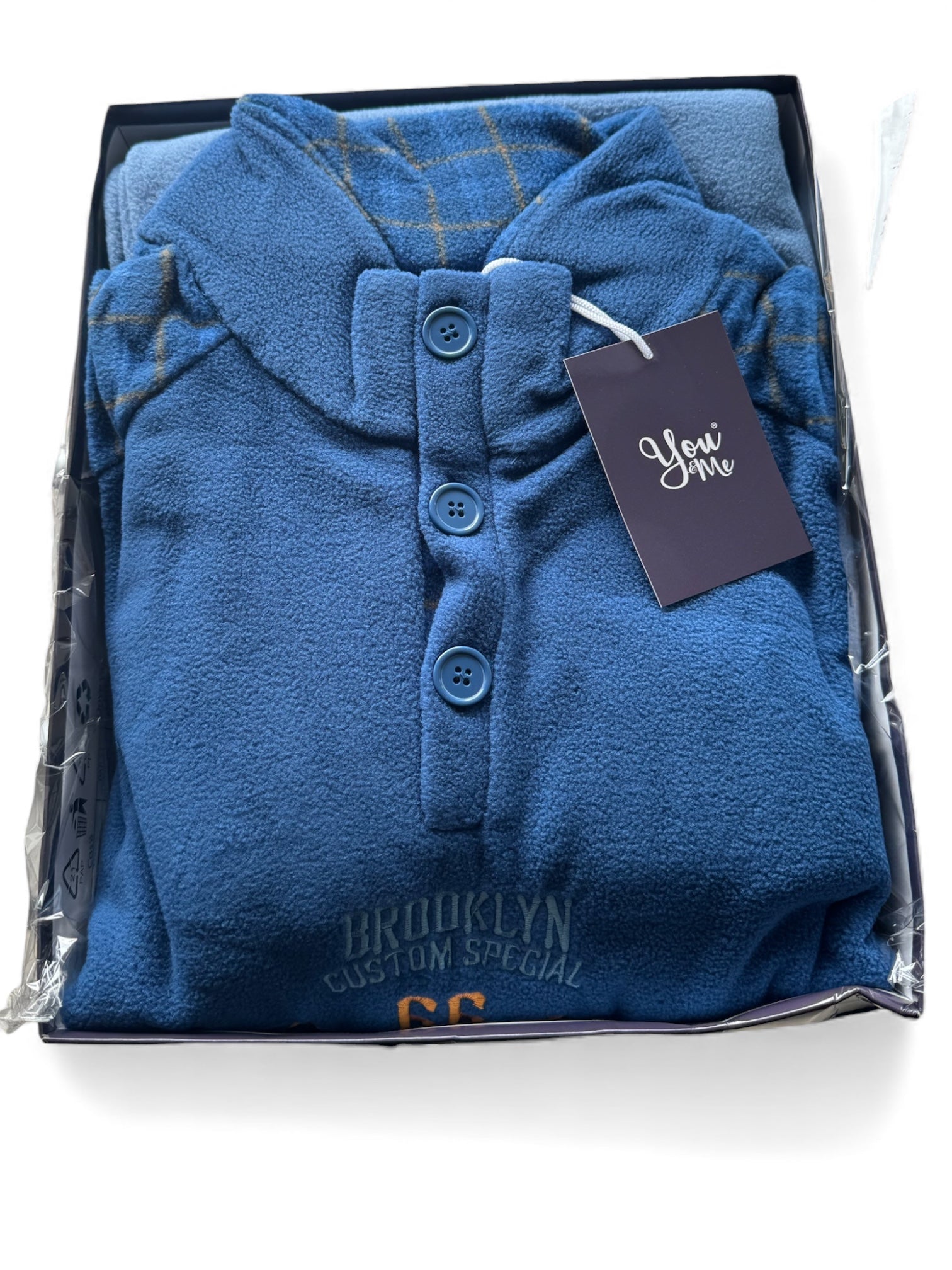 Pigiama in pile calibrato uomo/donna