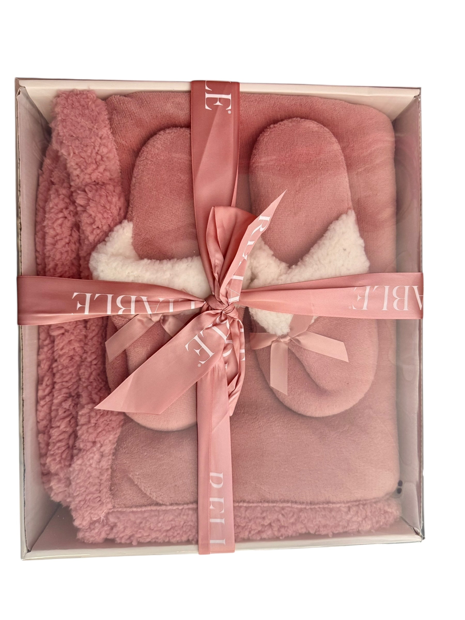 Set plaid e pantofole Reliable