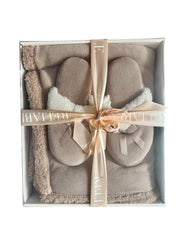 Set plaid e pantofole Reliable