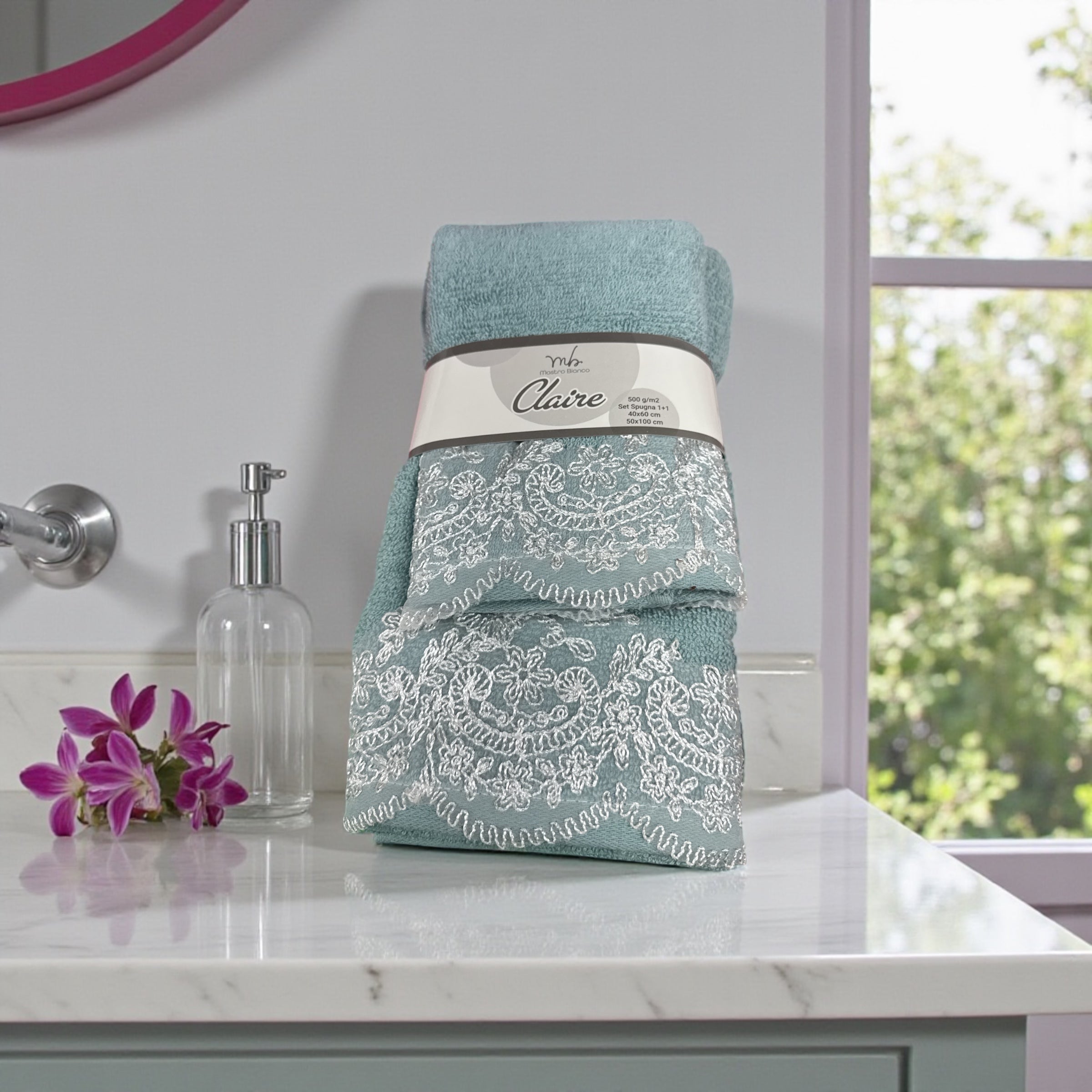 Coppia Di Asciugamani Claire
