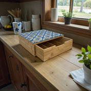 Porta capsule in bambù