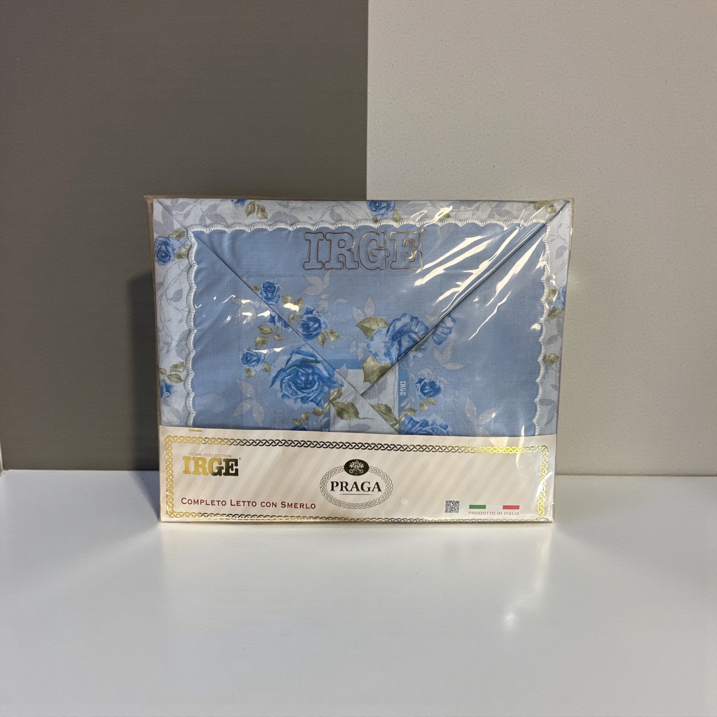 Completo letto matrimoniale con smerlo