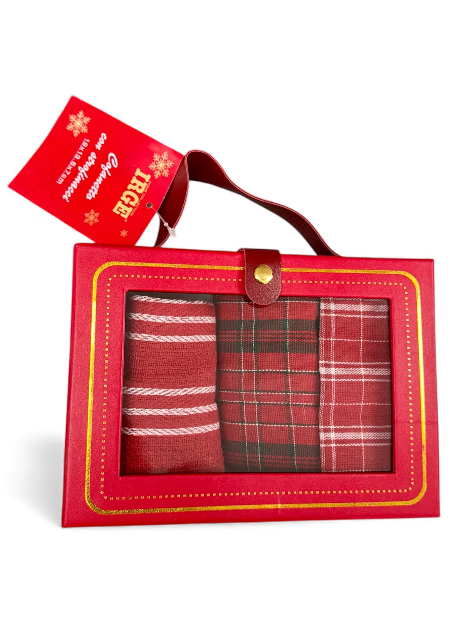 Cofanetto con strofinacci