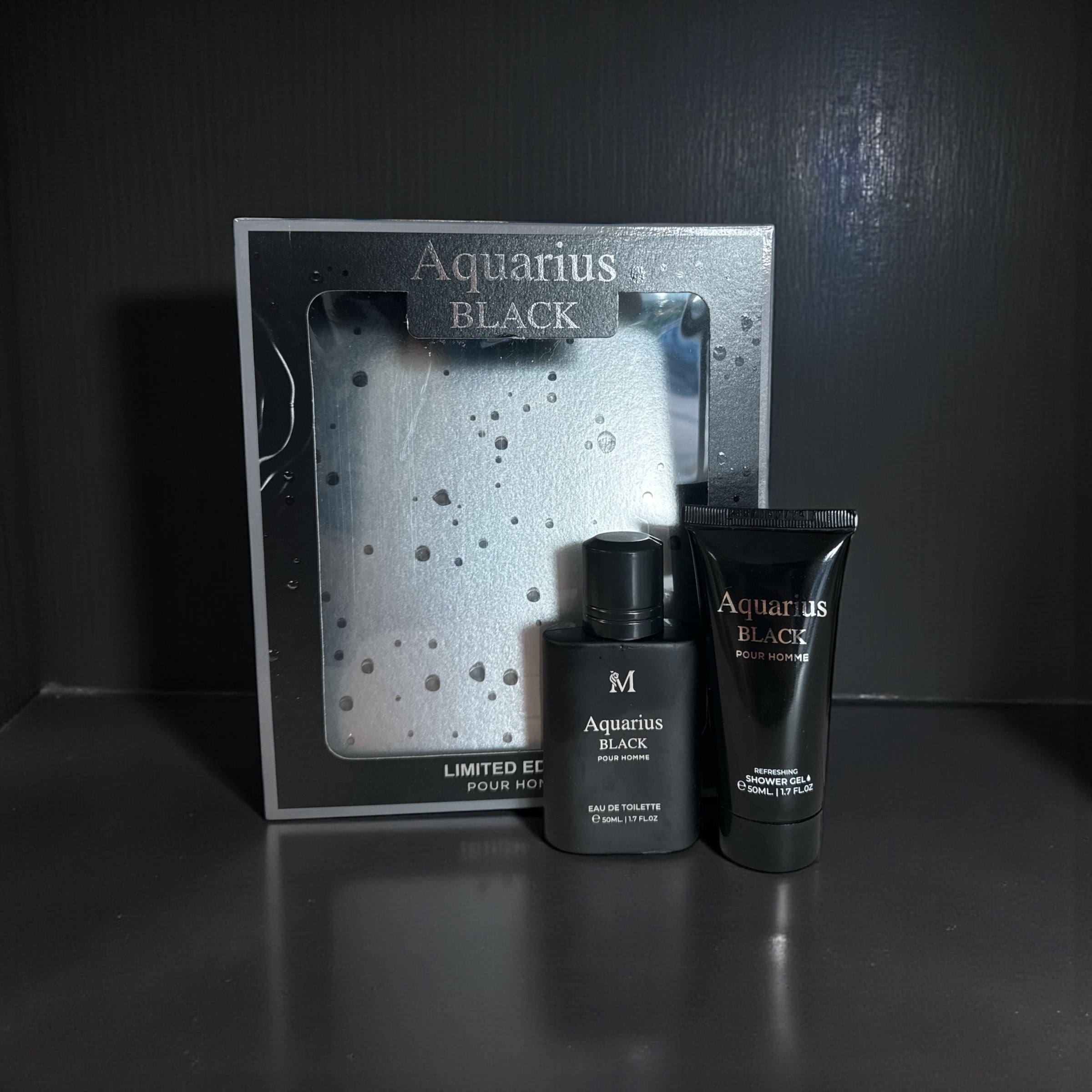 Set profumo aquarius black