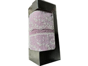 Coppia di asciugamani con ricamo