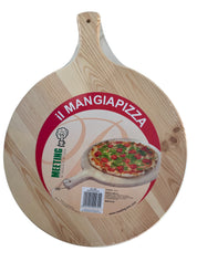 Servi pizza in legno