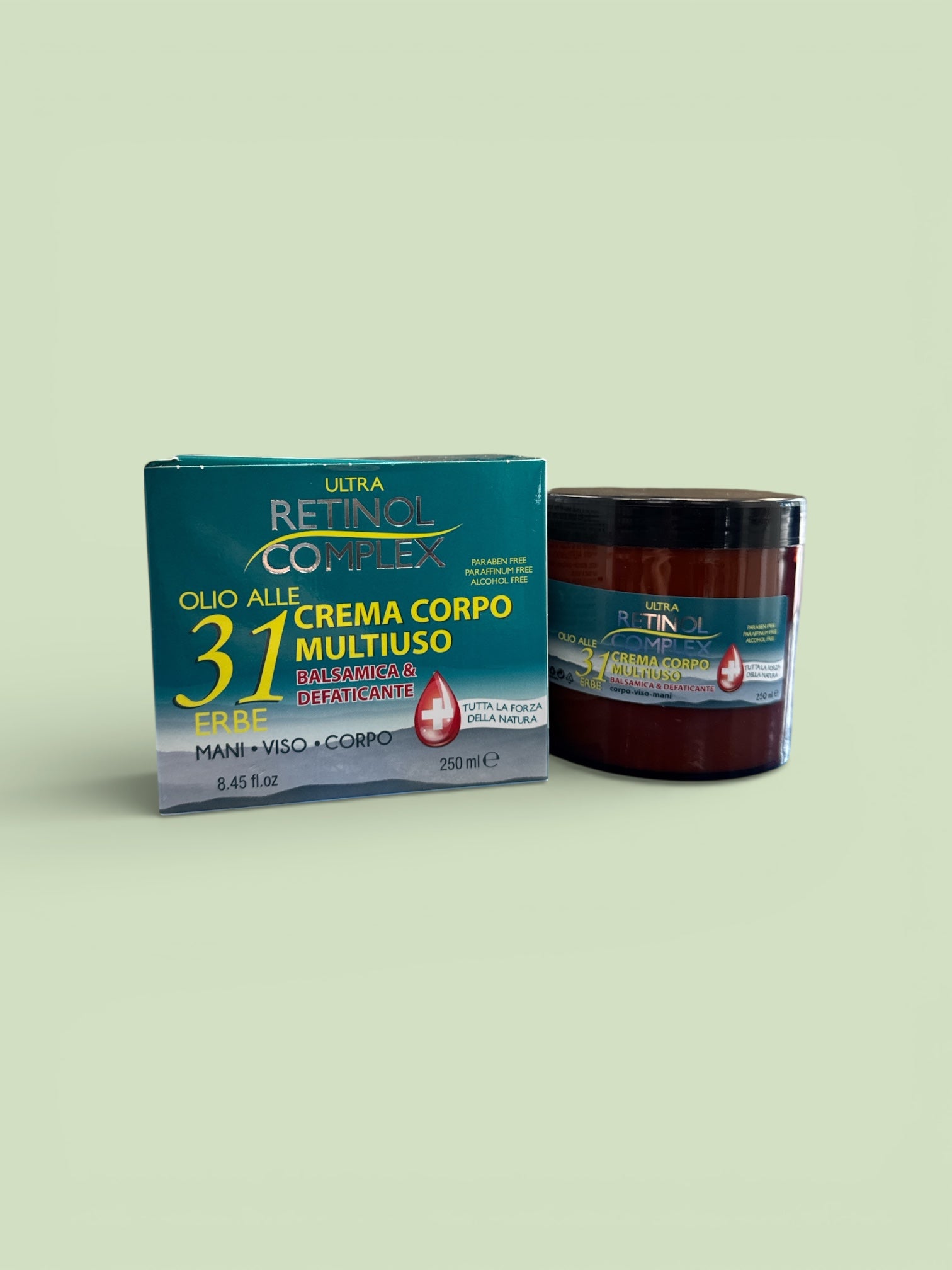 Crema corpo multiuso con olio alle 31 erbe