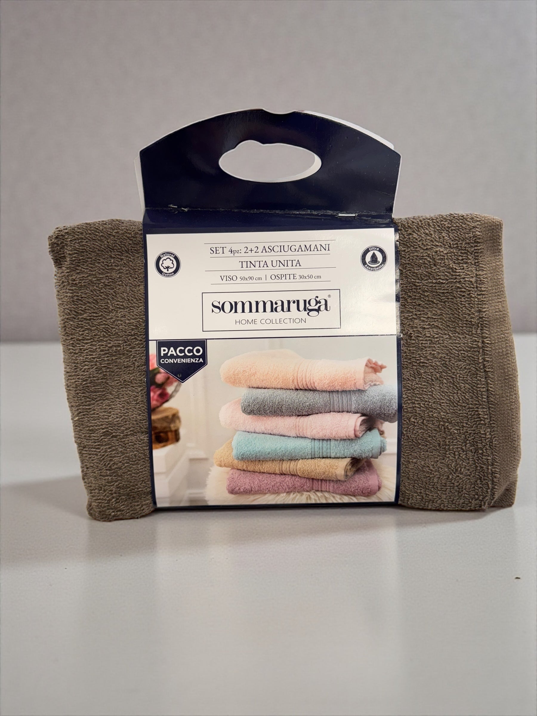 Set 4 asciugamani sommaruga