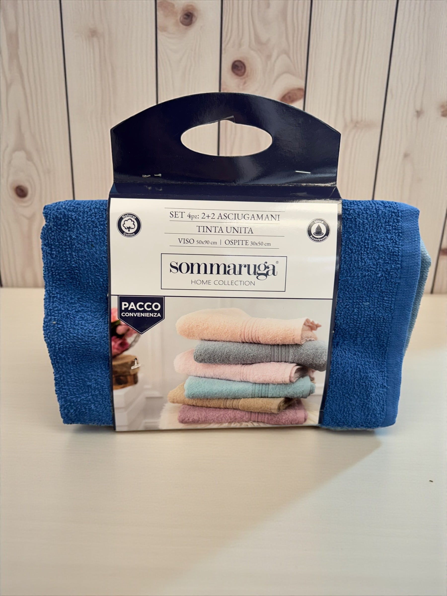 Set 4 asciugamani sommaruga