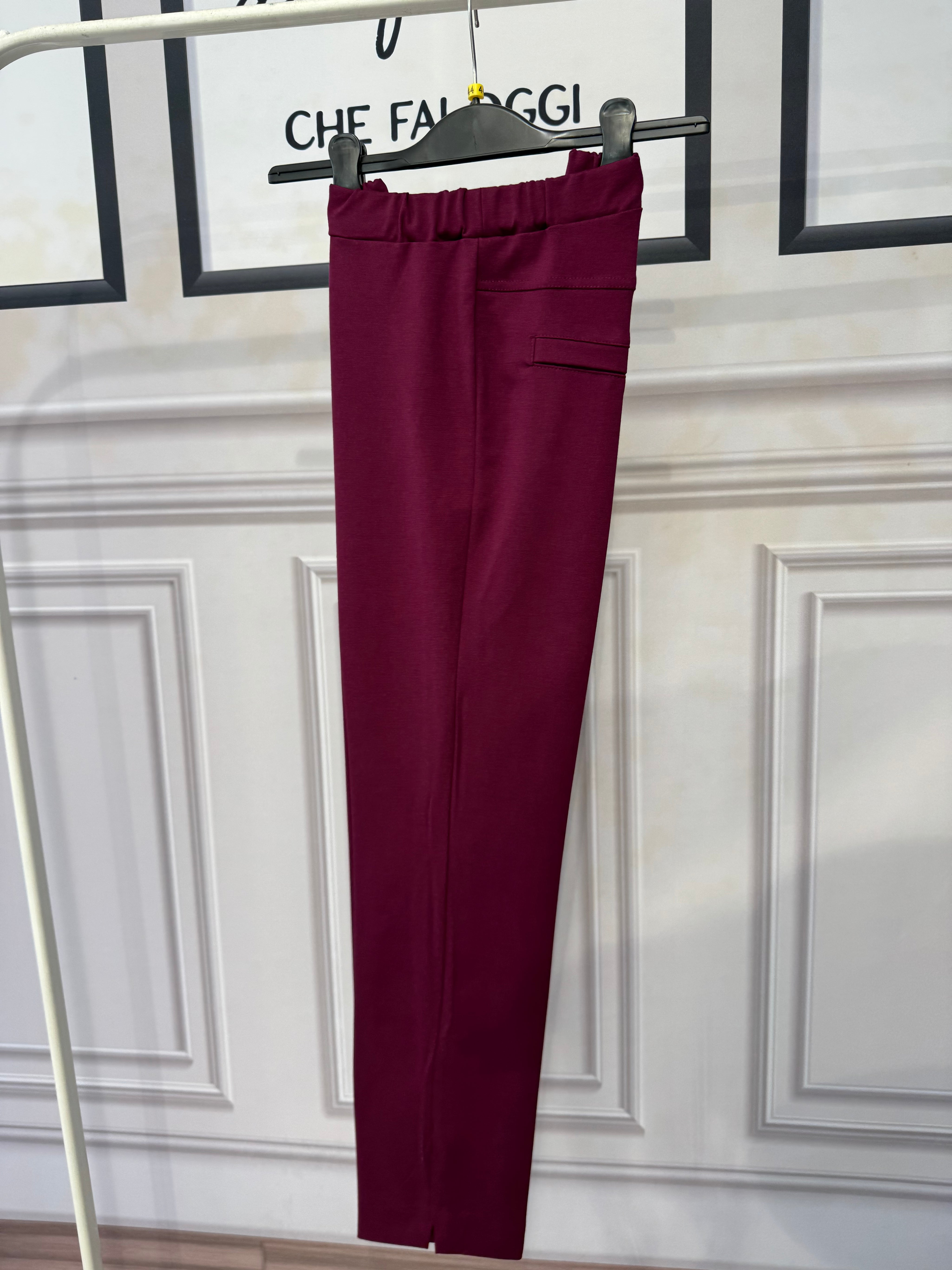 Pantaloni Cosciasecca liscio