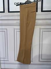 Pantaloni cosciasecca trombetta