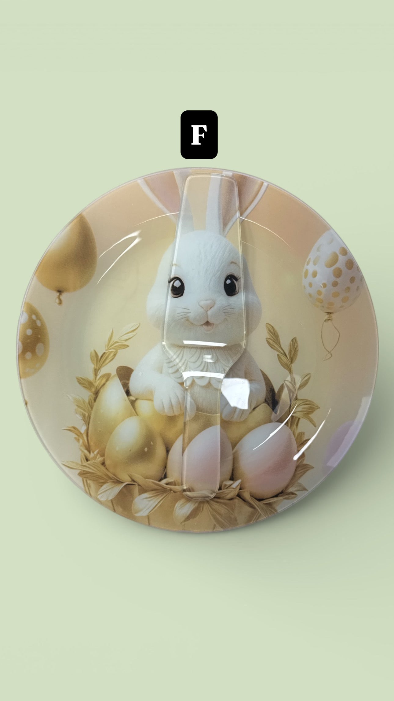 Set piatto tondo con paletta Pasquale