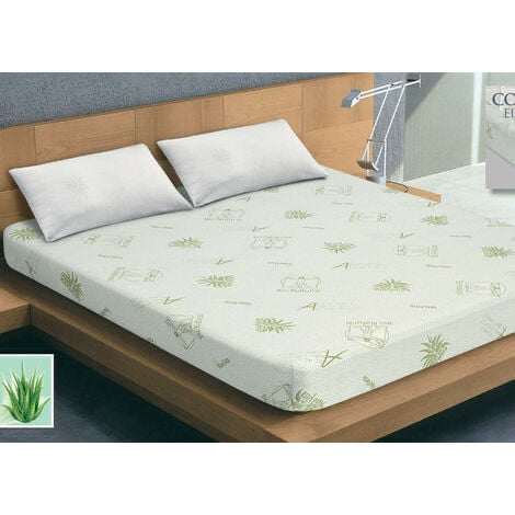 Coprimaterasso o federe benessere aloe vera