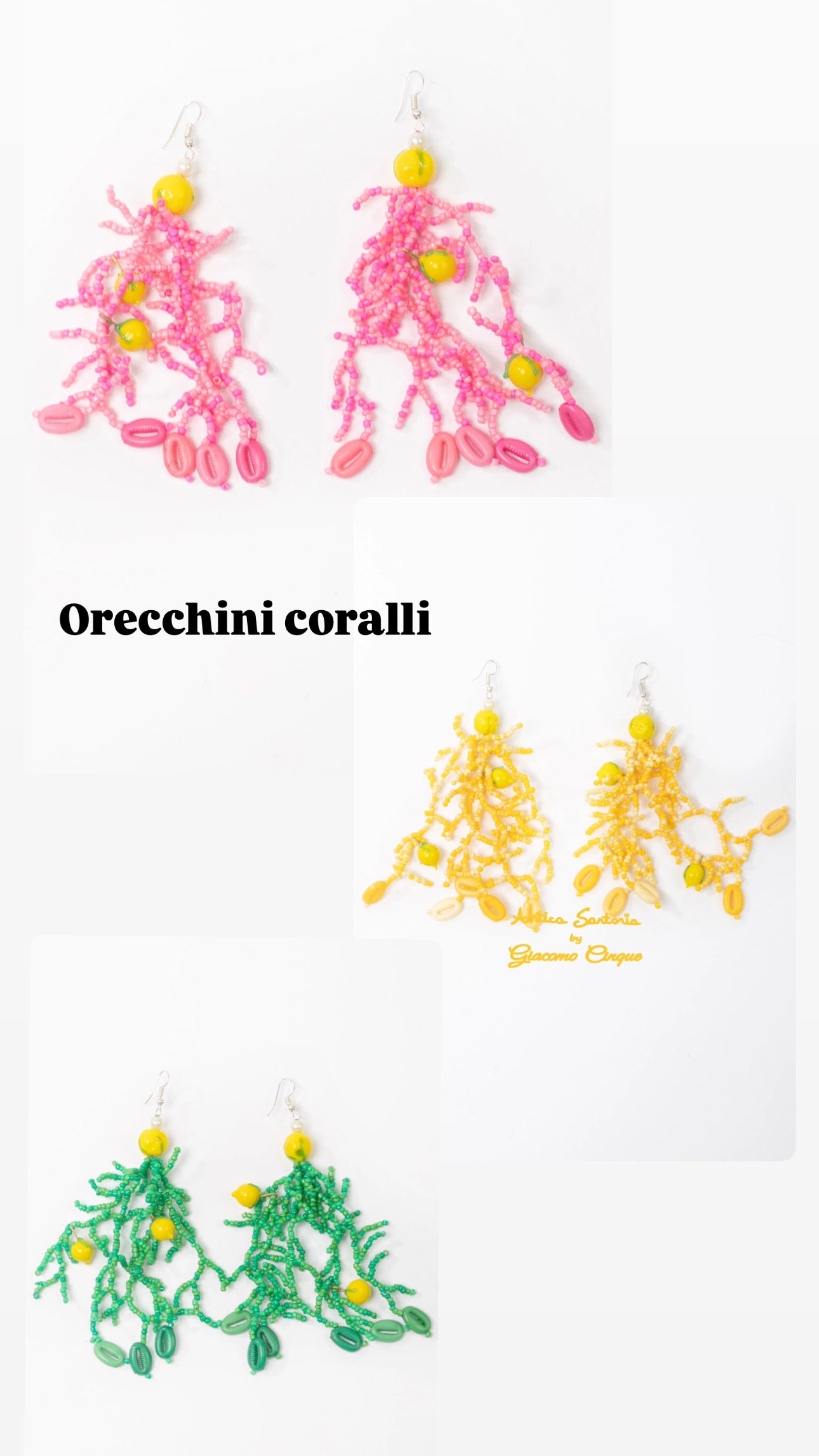 Orecchini Antica Sartoria