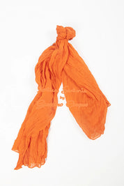 Foulard tinta unita