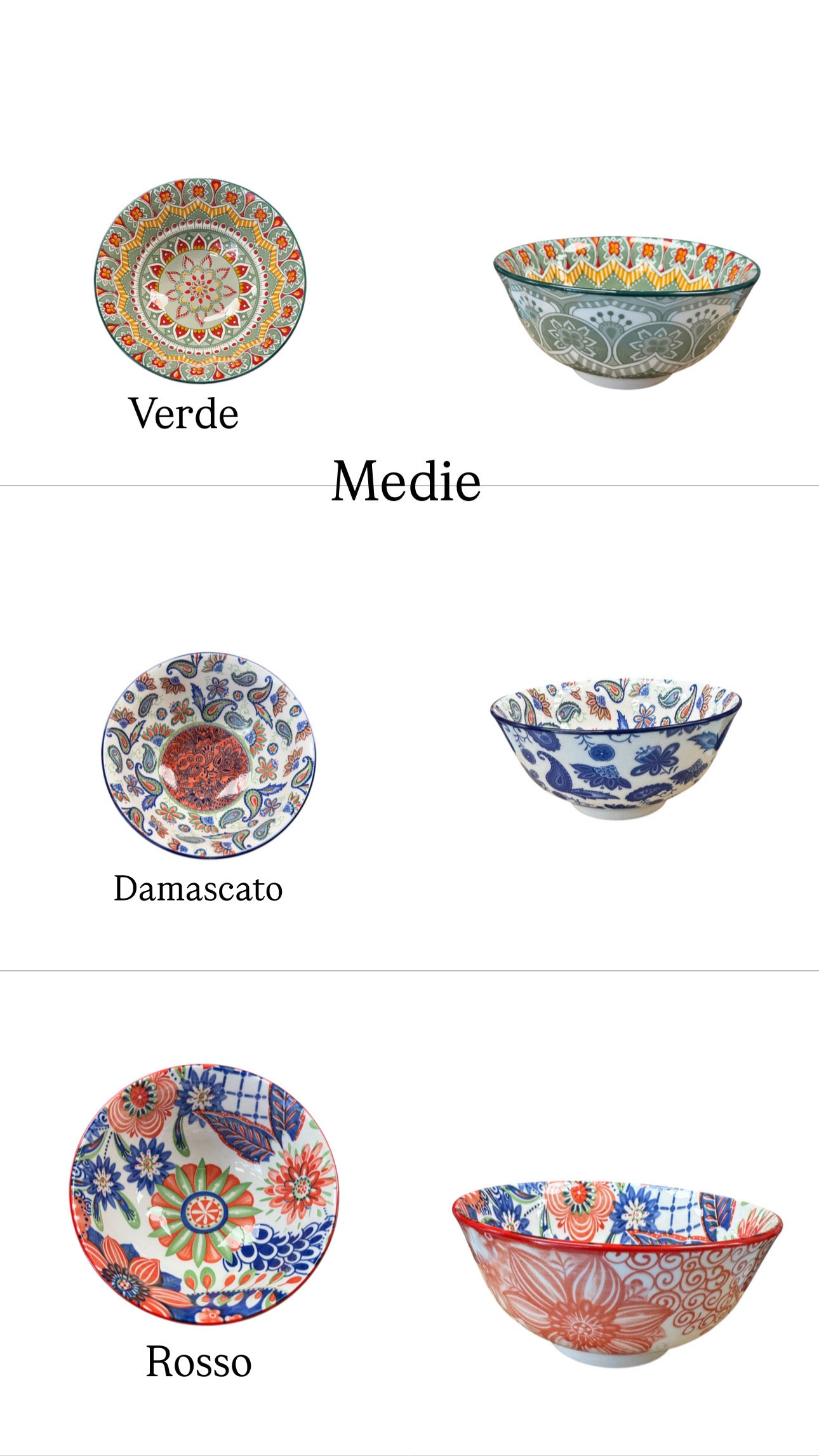 Ciotole Positano
