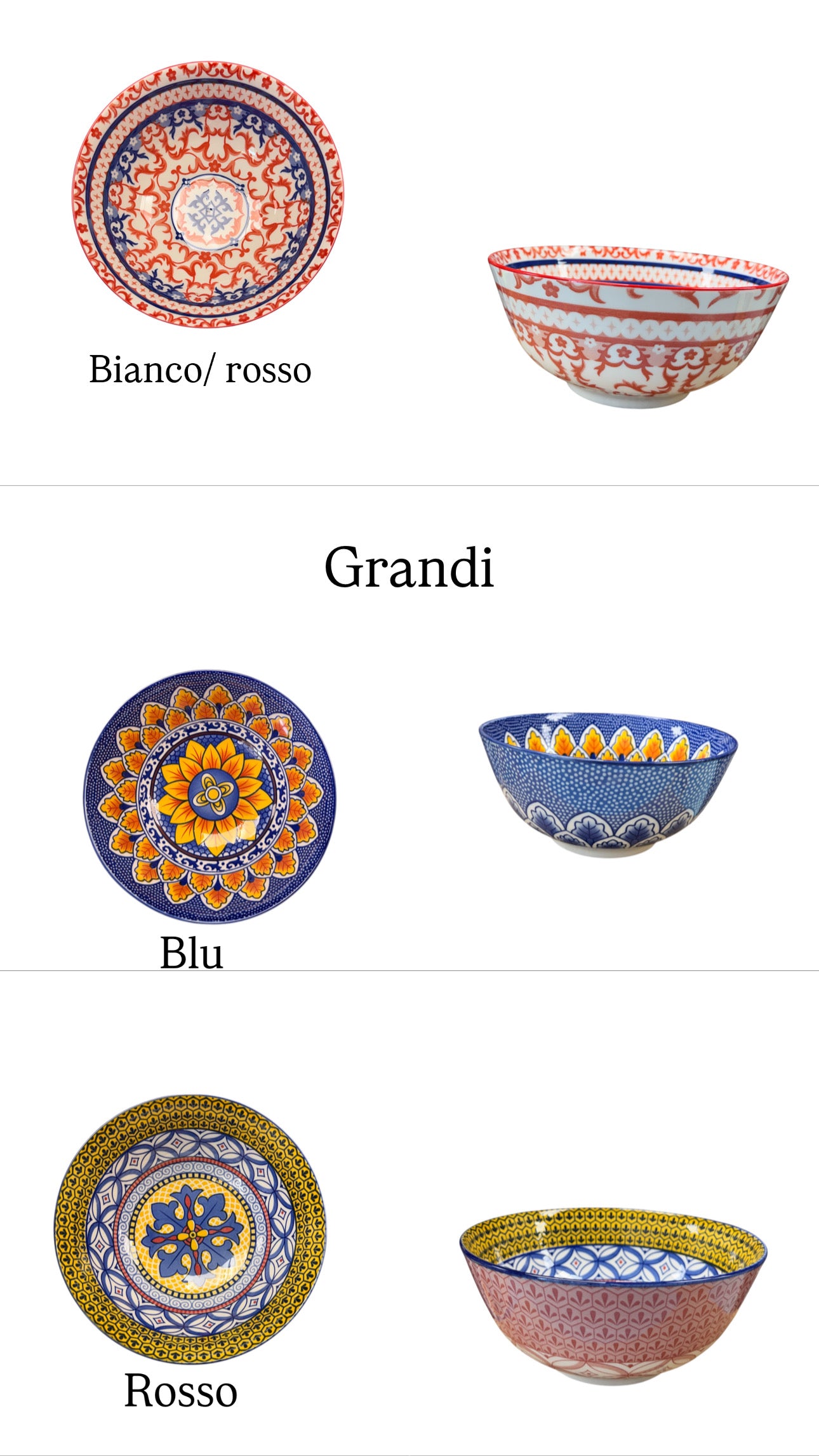 Ciotole Positano
