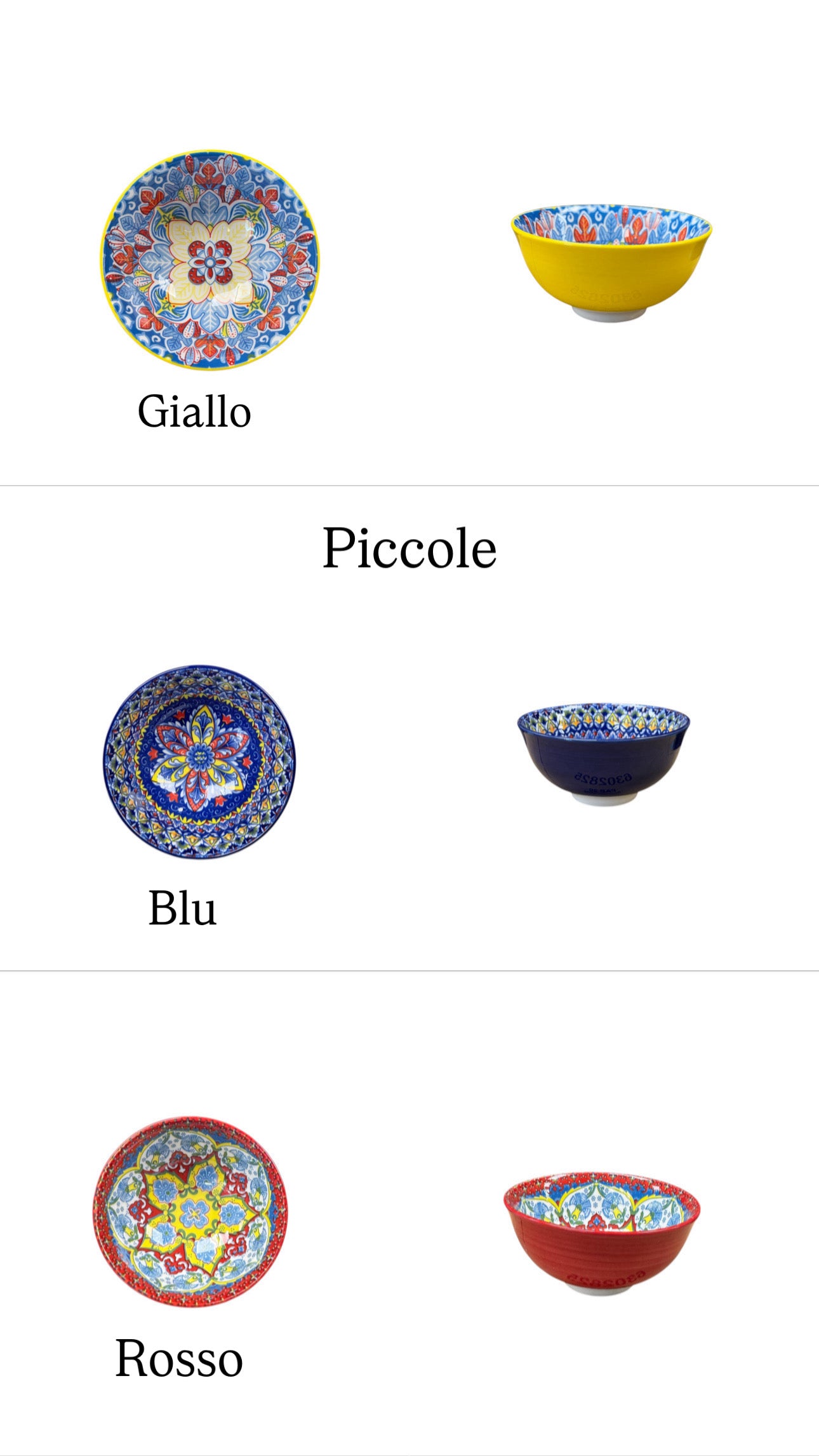Ciotole Positano