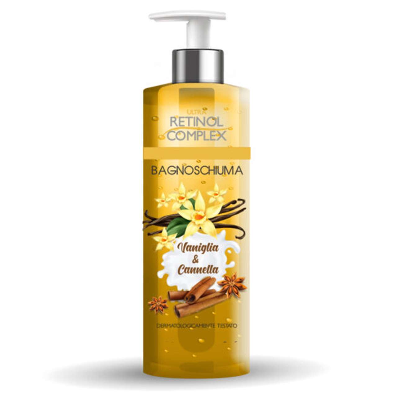 Bagnoschiuma retinol complex