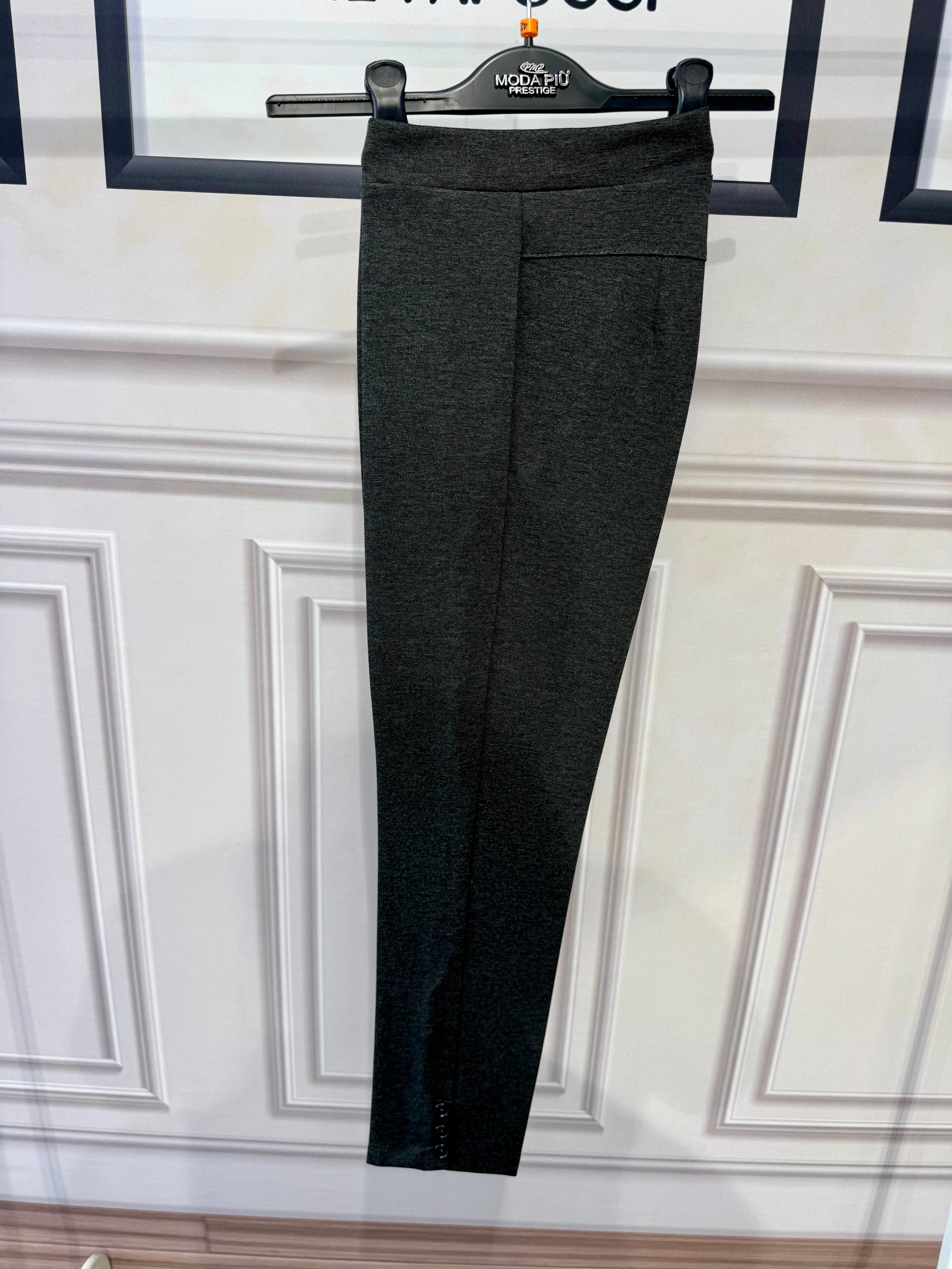 Pantaloni cosciasecca punto milano