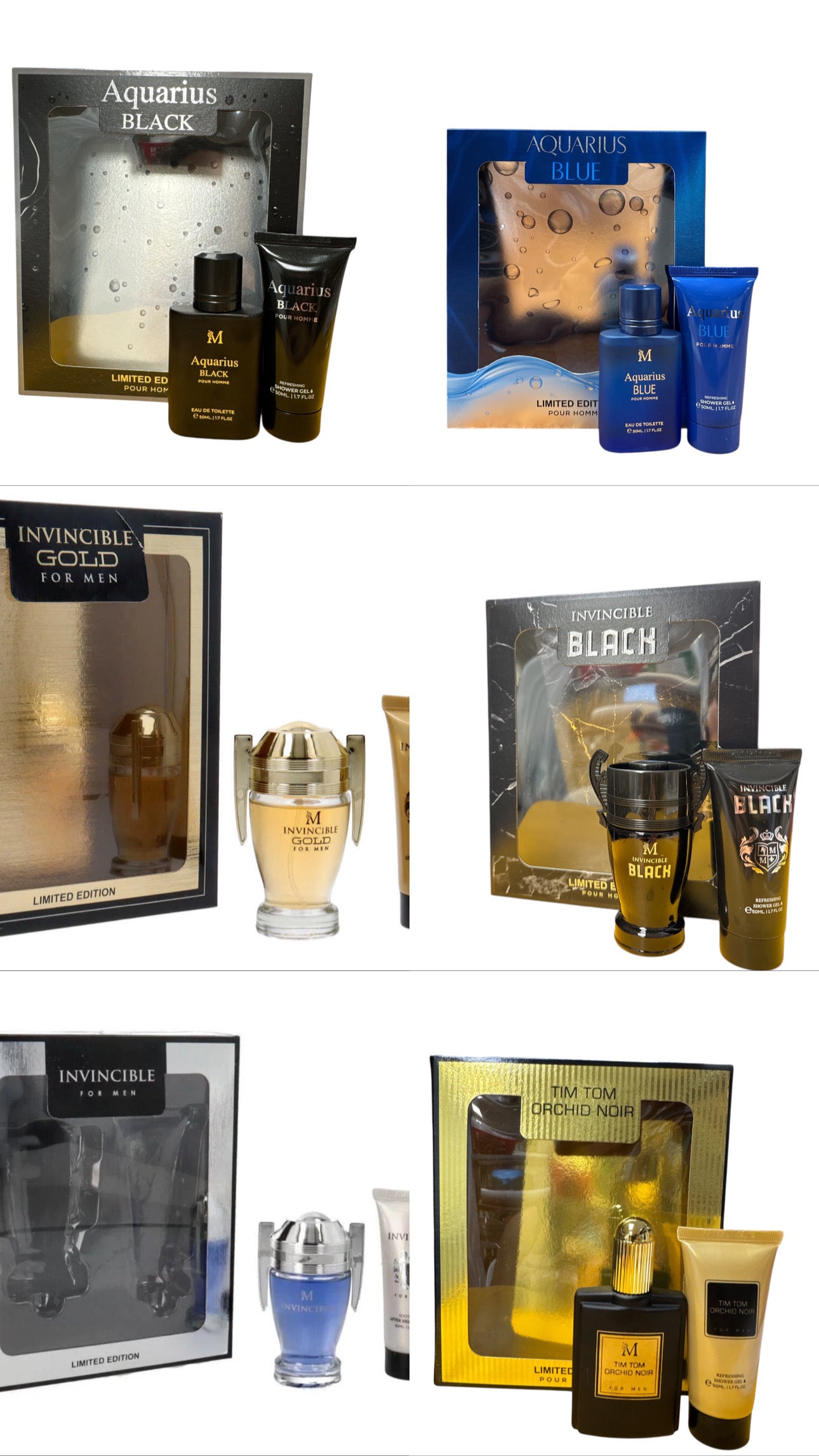 Set Uomo profumo e shower gel