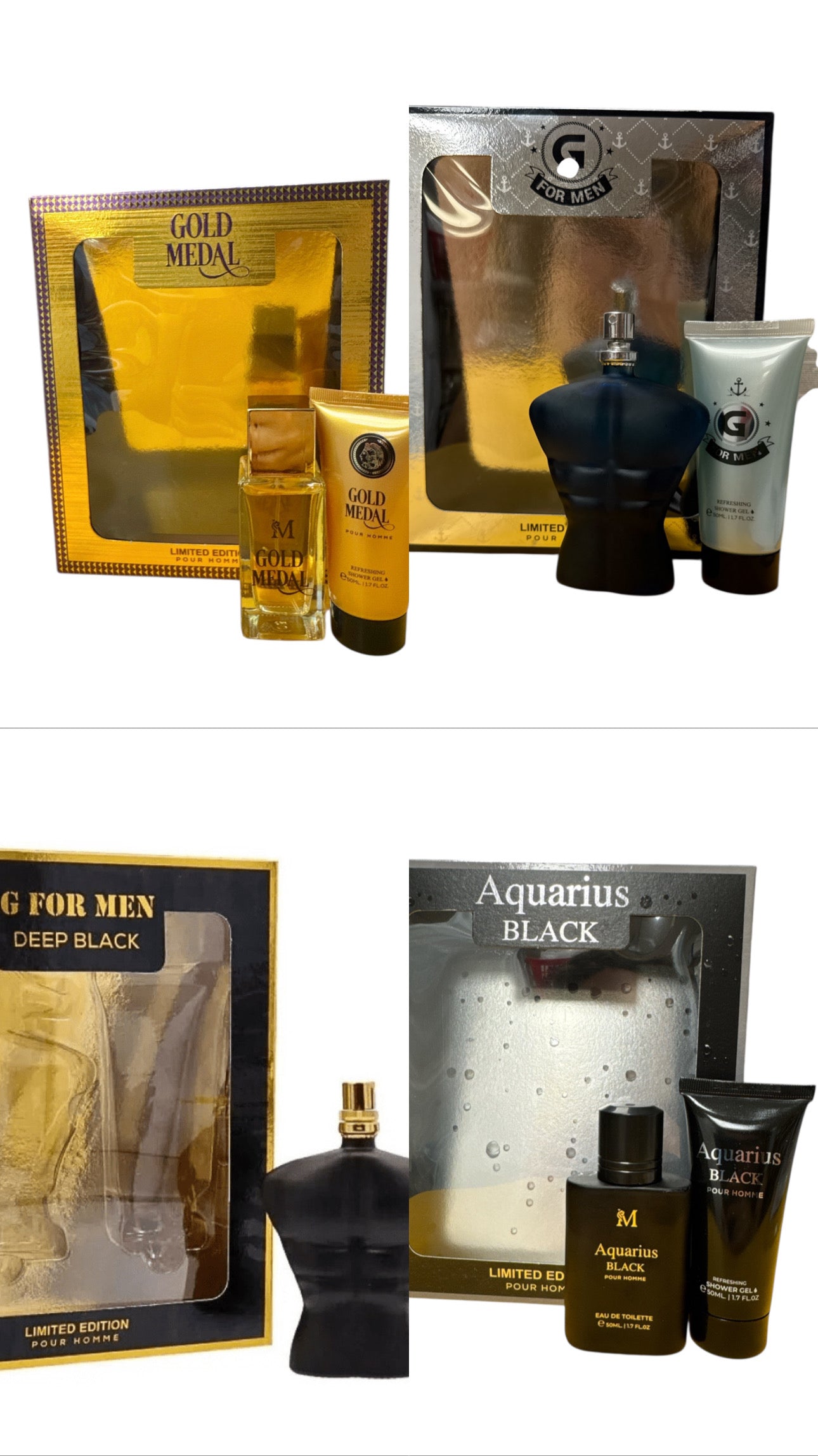 Set Uomo profumo e shower gel