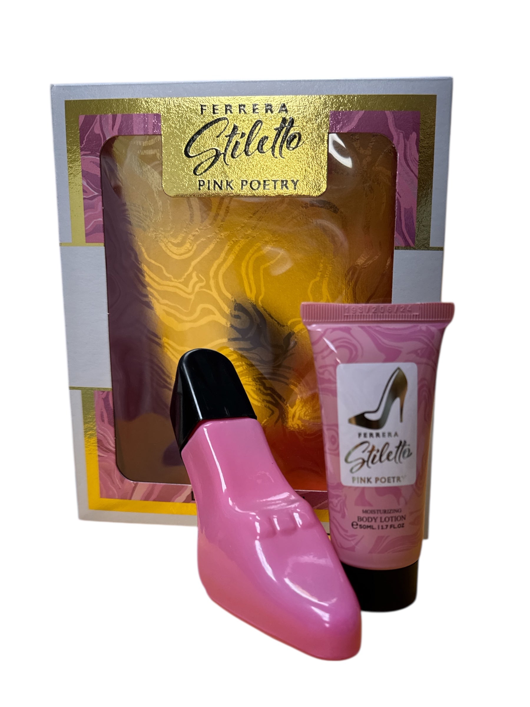 Set donna stiletto profumo e crema corpo