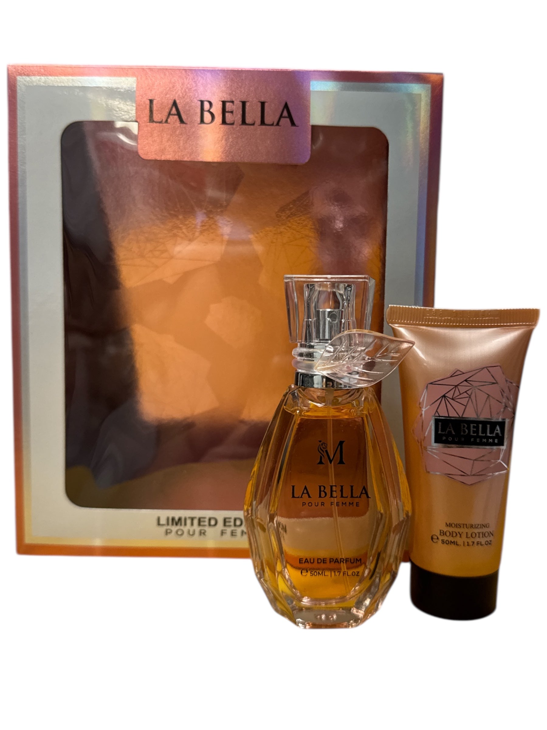 Set donna la bella profumo e crema corpo