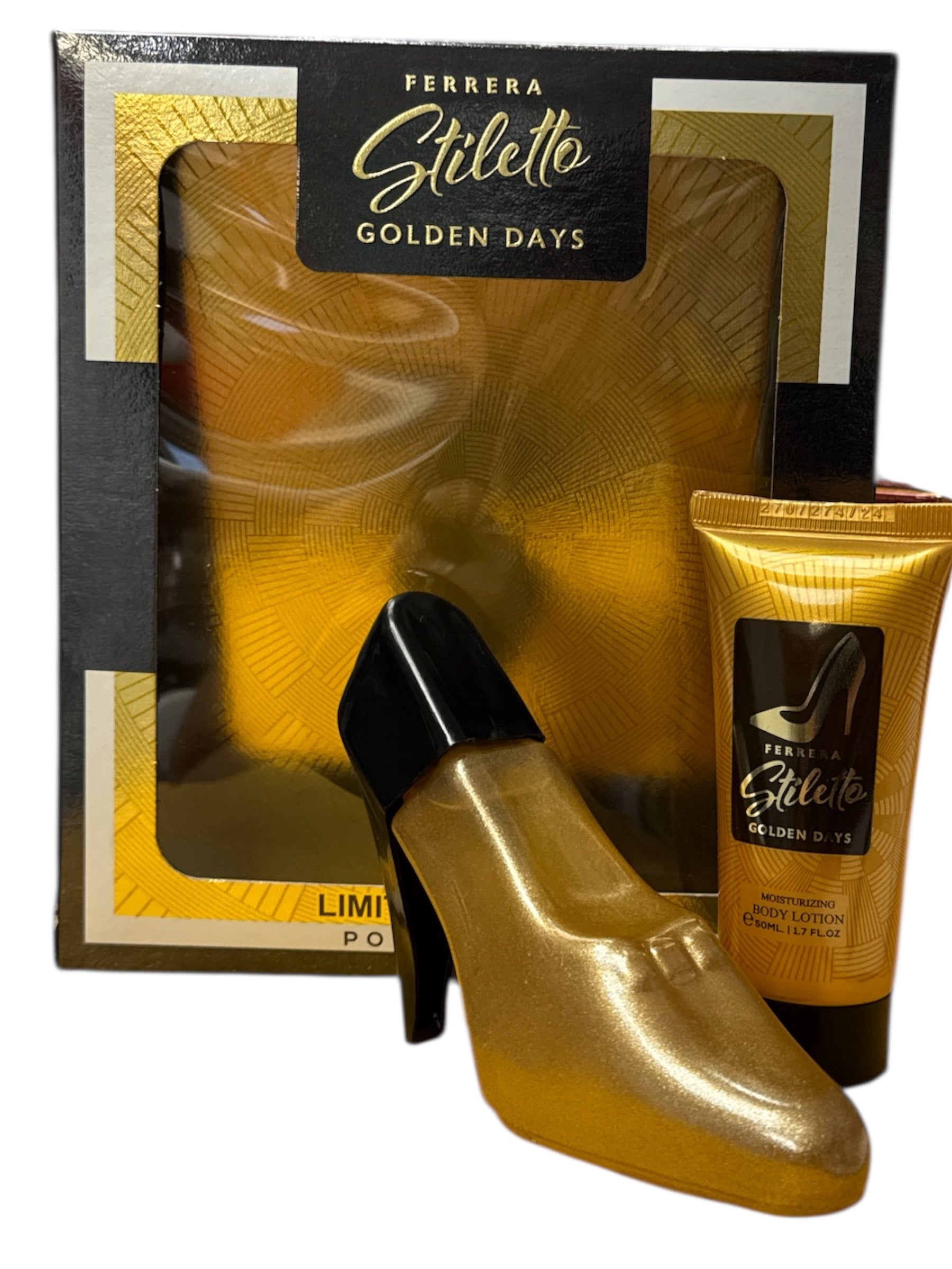 Set donna stiletto golden days