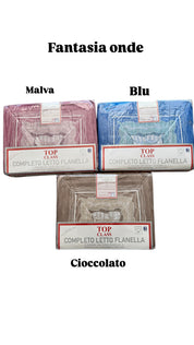 Completo letto flanella Top Class