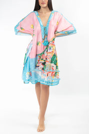 Poncho corto