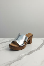 Sandali Alti Metallizzati